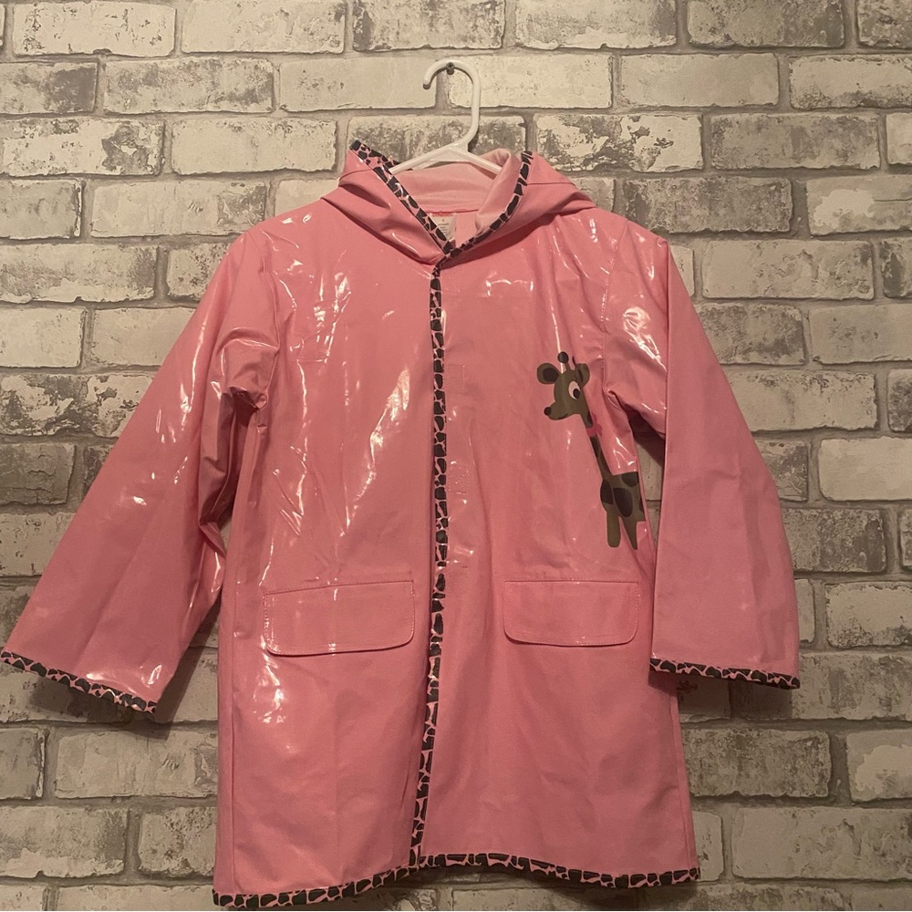 Gymboree Girl’s Giraffe Raincoat Size 6